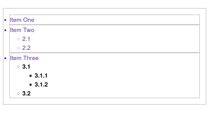 alguns retângulos produzidos por HTML e CSS